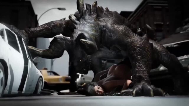 Tomb Raider – Lara x Deathclaw