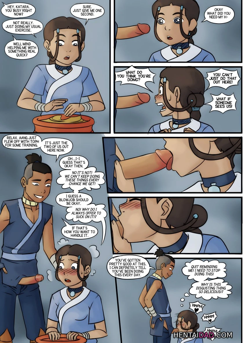 Katara getting creampie form Sokka | Avatar the last airbender