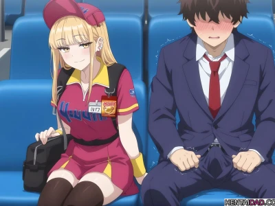 Ruriko Blowjob | Catch Me at the Ballpark!