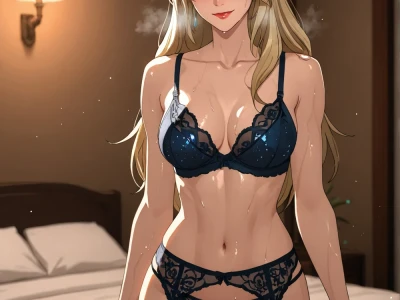 blonde blazer 470 pics Sex by KALA AI NSFW