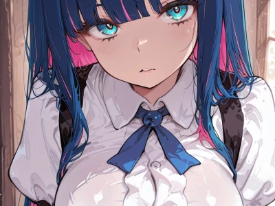 Stocking Anarchy | Panty & Stocking with Garterbelt Sex by Crank