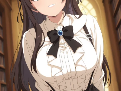 105P Alina Clover | I May Be a Guild Receptionist, but I'll Solo Any Boss to Clock Out on Time Sex by araaiart