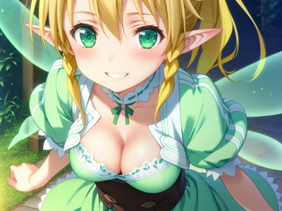 Leafa_リーファ（SAO）118 pic Sex by kagari-patreon