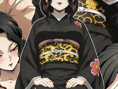 Muzan, pregnant. Sex by Ringot