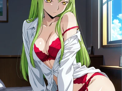 C.C. from Code Geass Sex by Kinzuia_chan