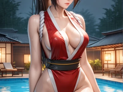 Shiranui Mai/normal outfit Sex by AiArt